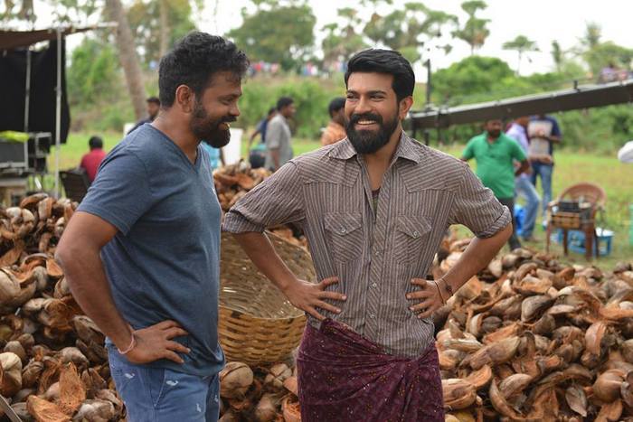 Rangasthalam Shooting Spot Stills.