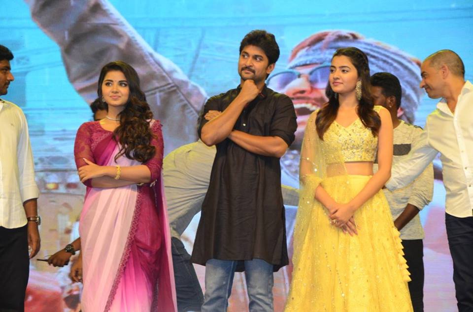 Krishnarjuna Yuddham Pre Release Event Photos.