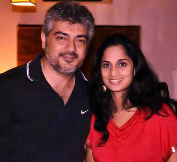Ajith and Shalini Photo Collections.