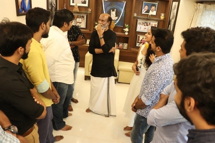 Mercury Team meets Superstar Rajinikanth Photos