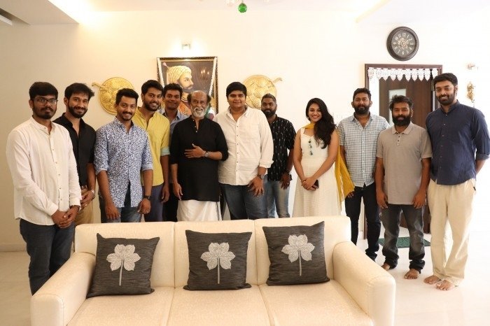Mercury Team meets Superstar Rajinikanth Photos
