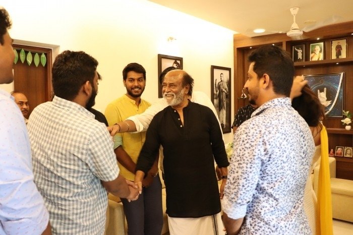 Mercury Team meets Superstar Rajinikanth Photos