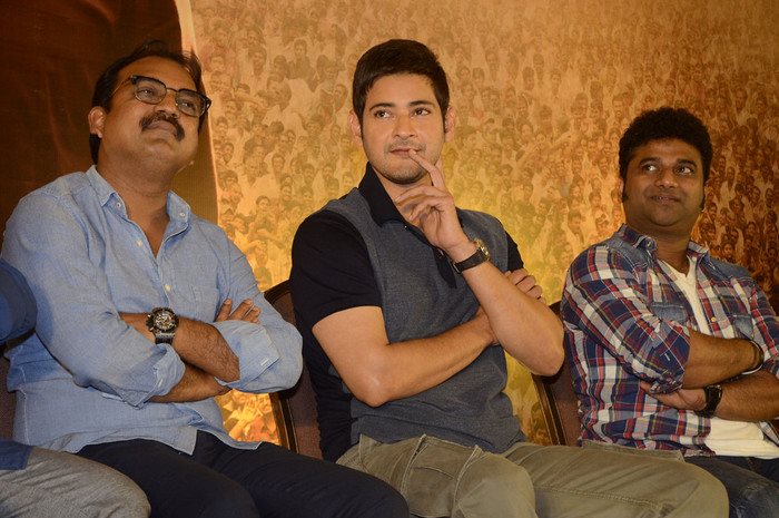 Bharat Ane Nenu Success Meet Stills.
