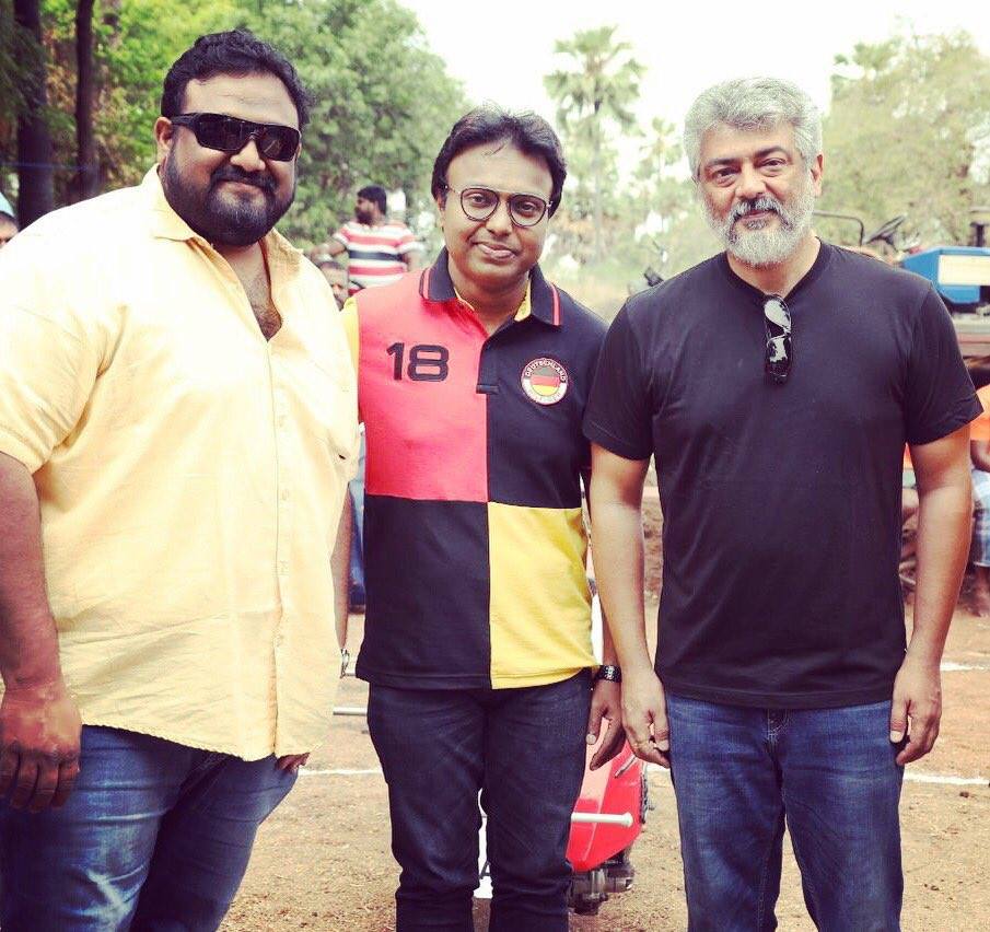 Viswasam Movie Shooting Spot Stills.