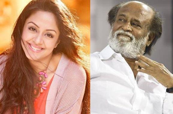 Jyothika becomes die hard fan of Superstar Rajini