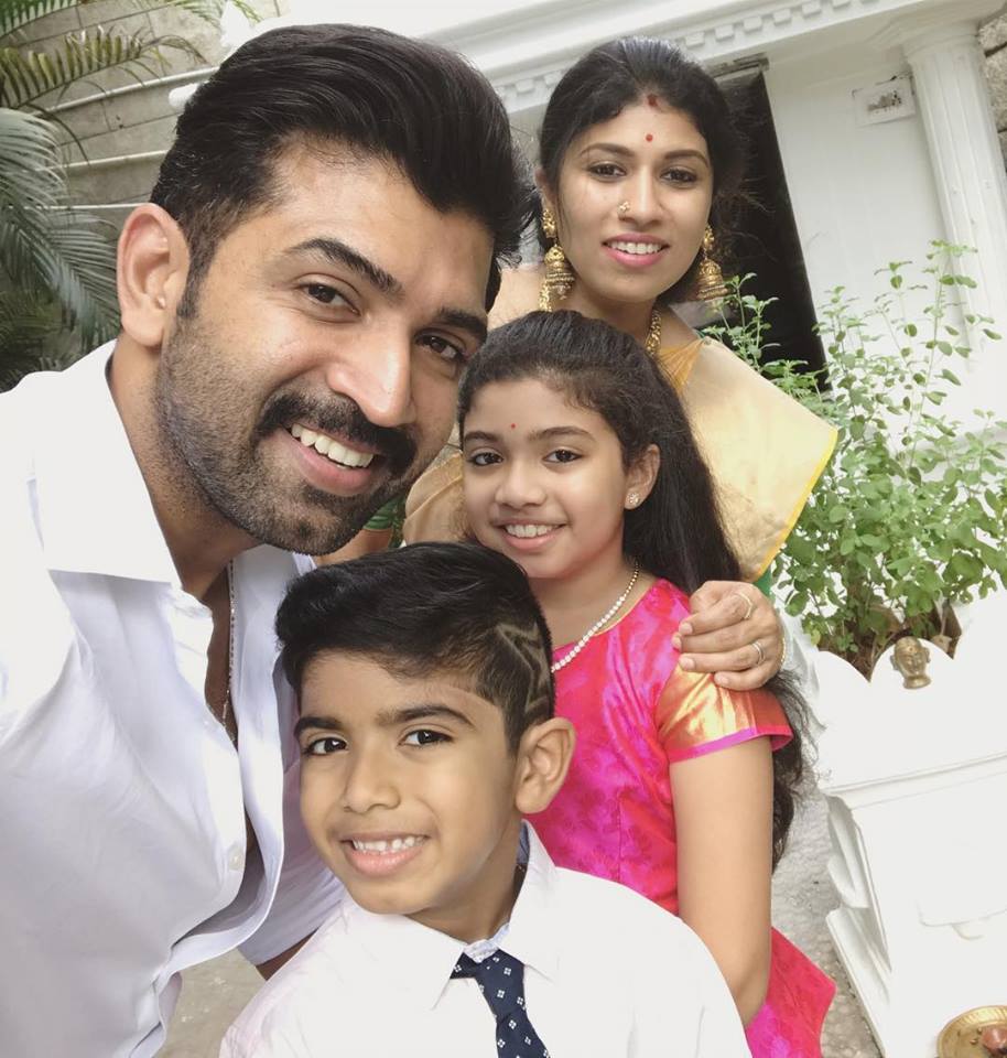 Arun Vijay family photos