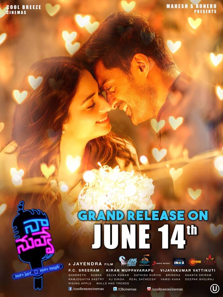 Exclusive Naa Nuvve Movie Posters.