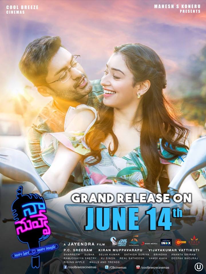 Exclusive Naa Nuvve Movie Posters.