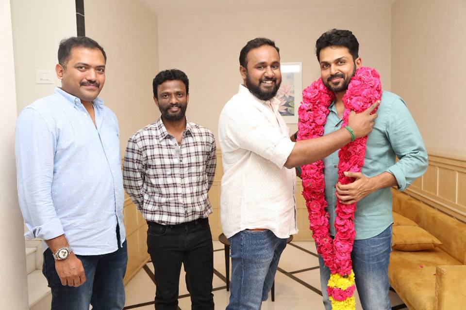 Kadai kutty Singam Team Celebration Pics.