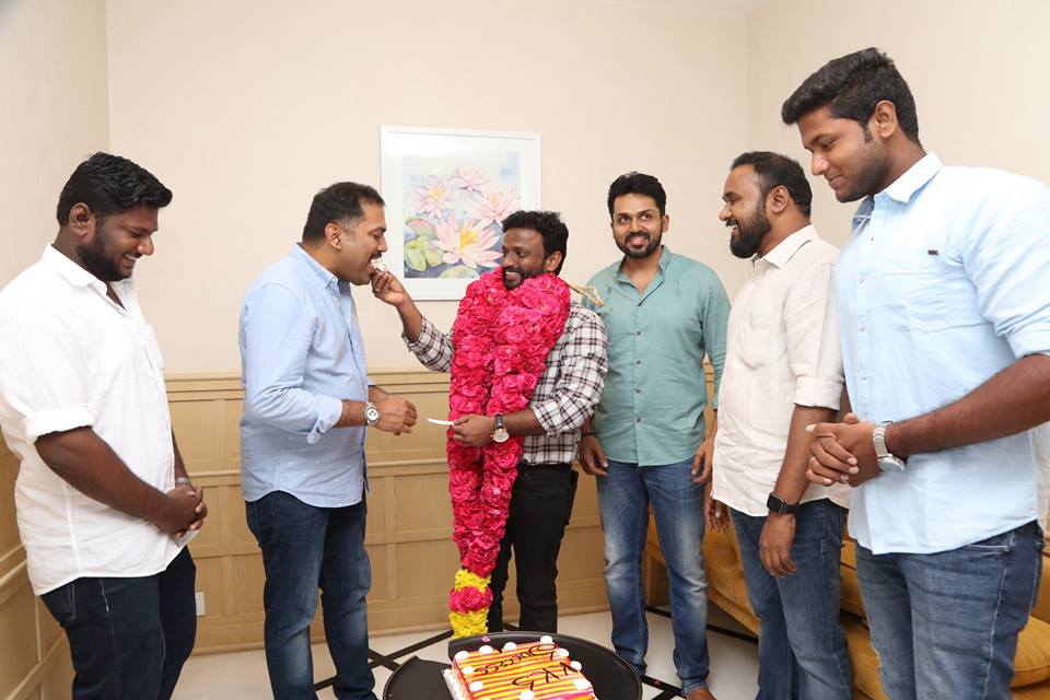 Kadai kutty Singam Team Celebration Pics.