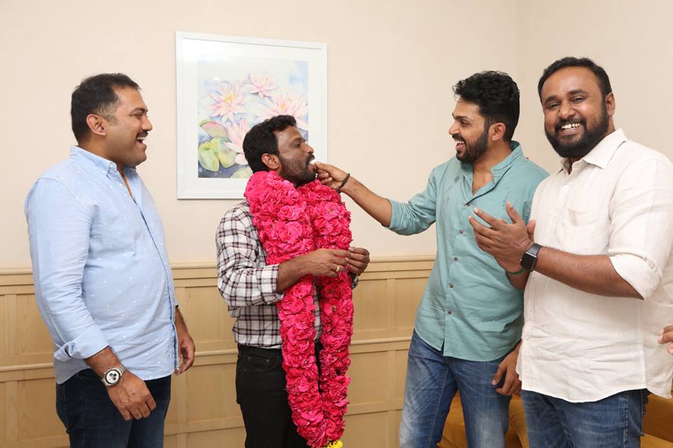Kadai kutty Singam Team Celebration Pics.
