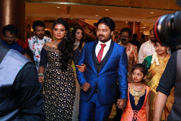 Pandiarajan Son Wedding Reception Stills