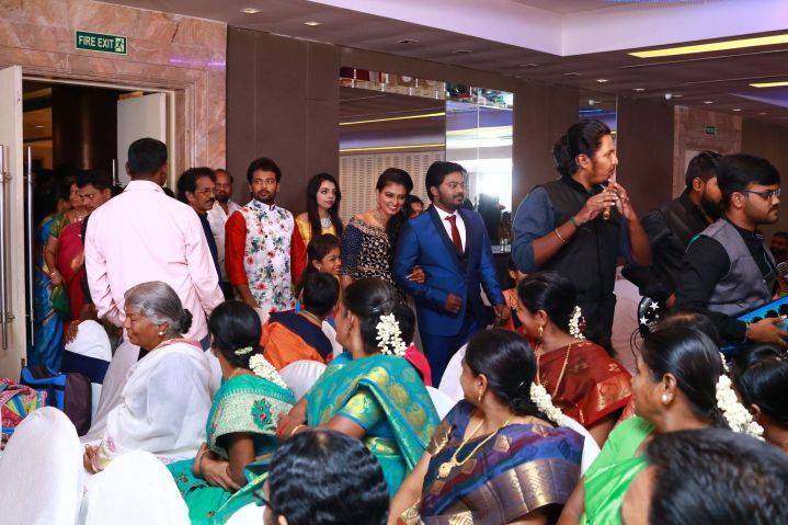 Pandiarajan Son Wedding Reception Stills