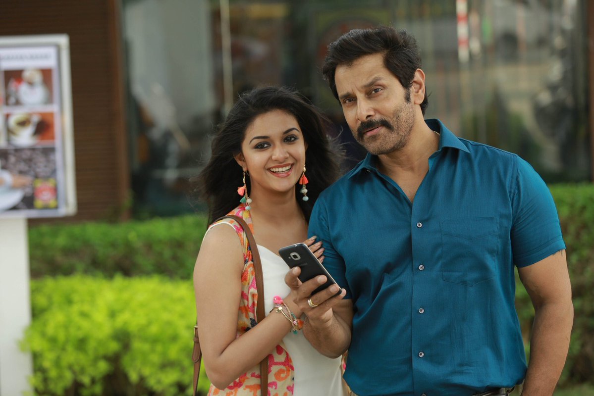 SAAMY SQUARE SUNG BY VIKRAM AND KEERTHY SURESH