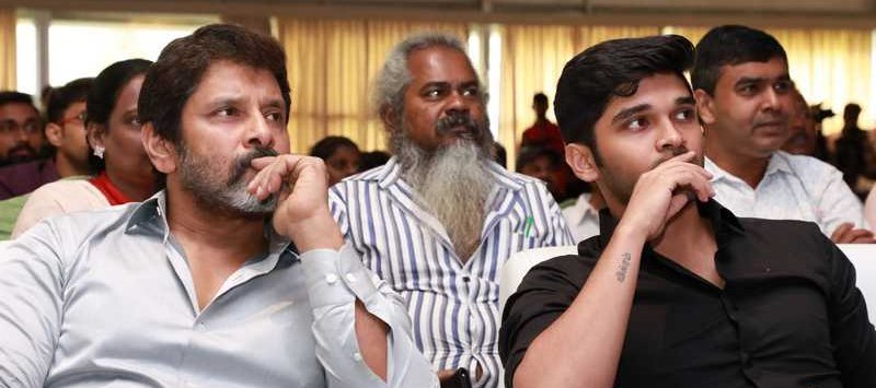 Varma Movie Teaser Launch Photos.