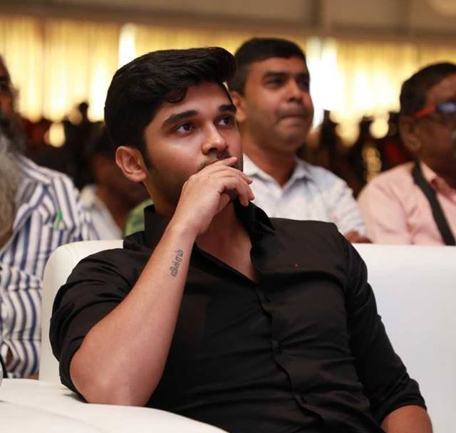 Varma Movie Teaser Launch Photos.