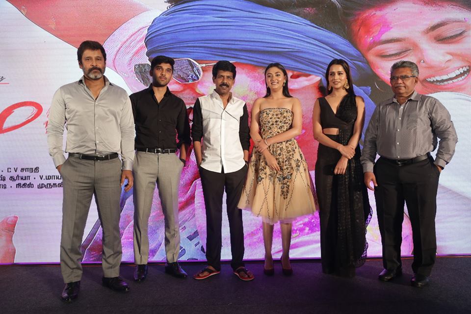 Varma Movie Teaser Launch Photos.