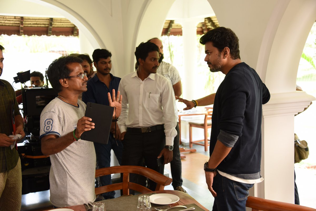 Sarkar Shooting Spot Exclusive Photos.