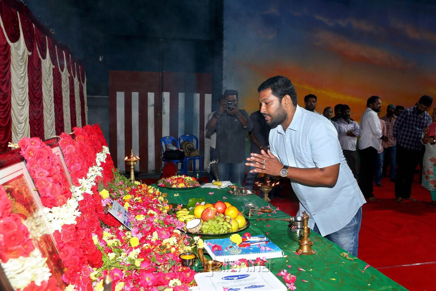 Jyothika Next Movie Pooja Pics.