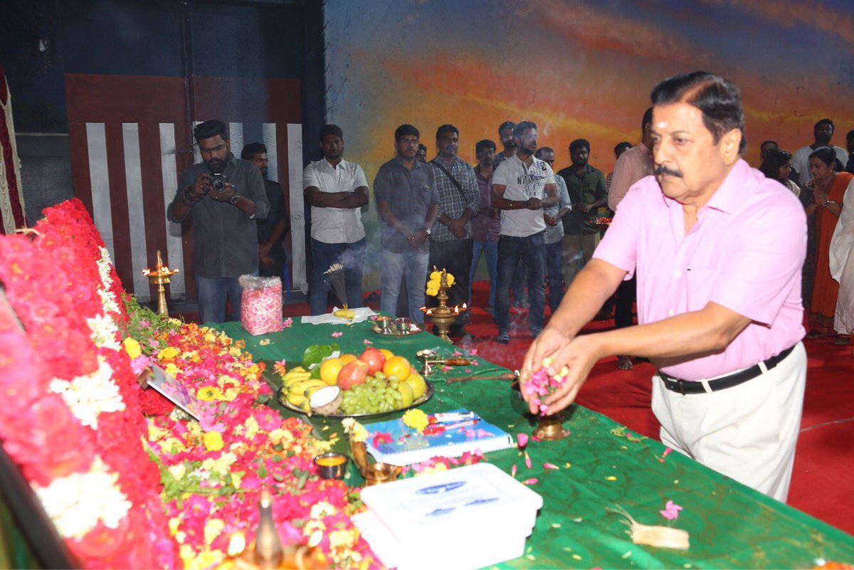 Jyothika Next Movie Pooja Pics.