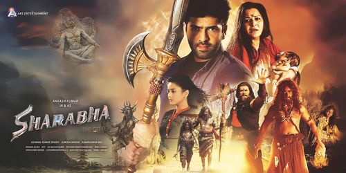 Sharabha New Movie Posters.