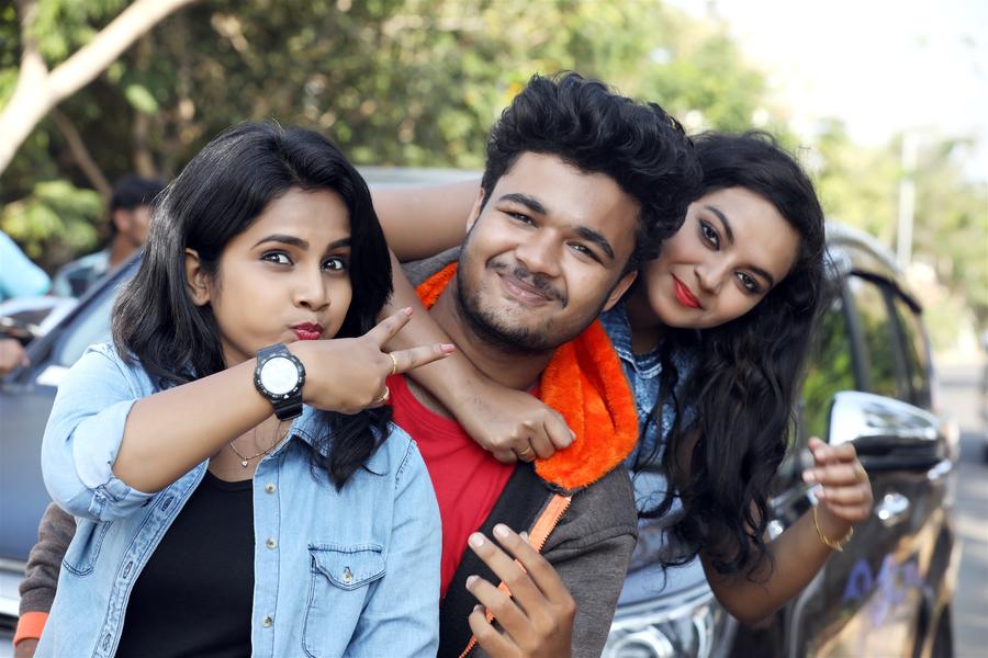 Kadamaan Paarai Mansoor Ali Khan Son Frist Movie Stills.