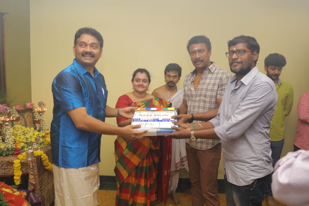 Adutha Sattai New Movie Pooja Stills.