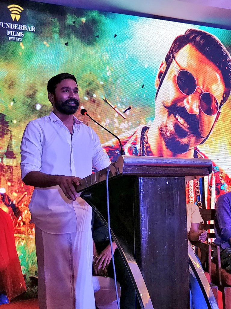 Dhanush Stunning Pics From Maari 2 Press Meet.