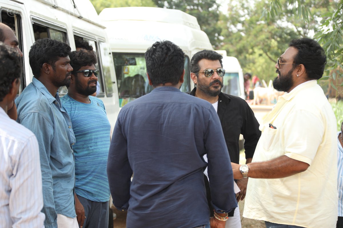 Viswasam Shooting Spot Stills.