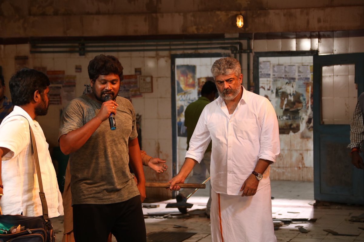 Viswasam Shooting Spot Stills.