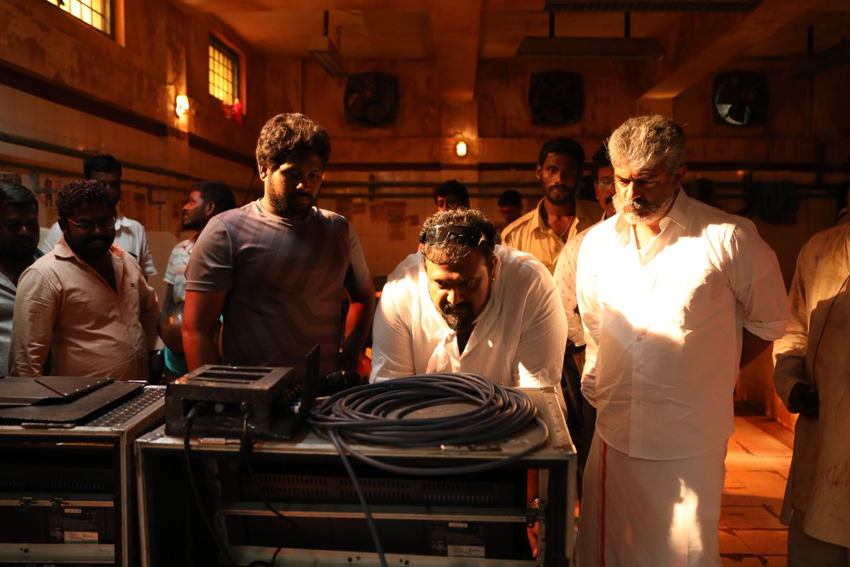 Viswasam Shooting Spot Stills.