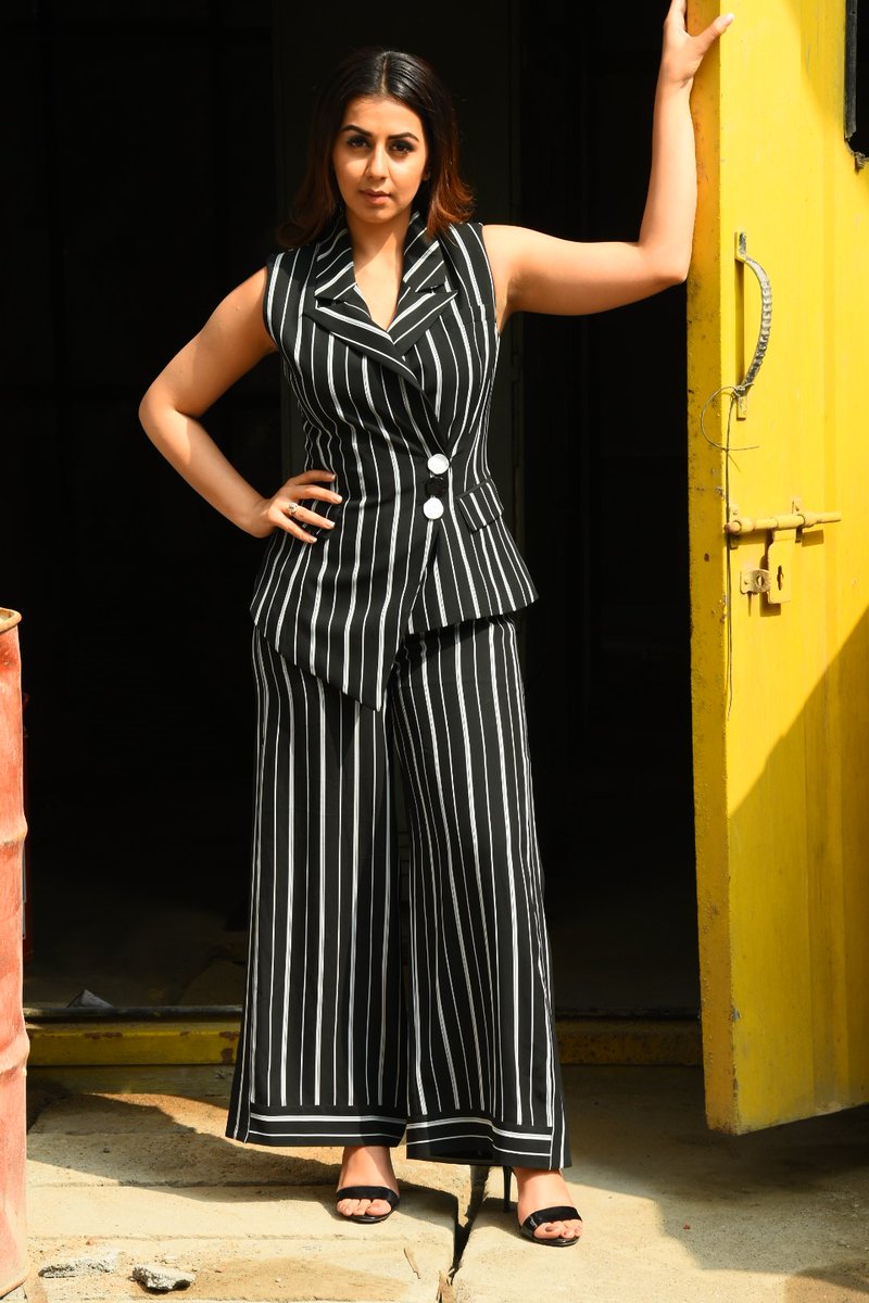 Nikki Galrani Beautiful Images From Charlie Chaplin 2 Press Meet.