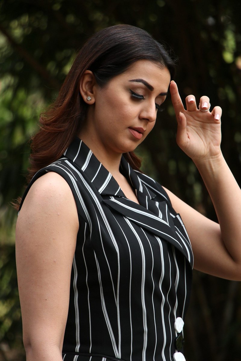 Nikki Galrani Beautiful Images From Charlie Chaplin 2 Press Meet.