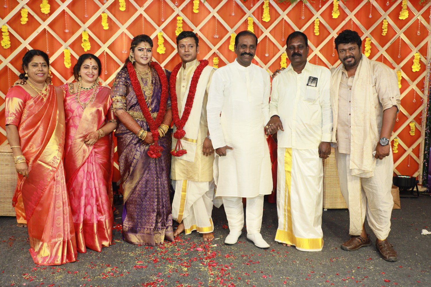 Abinaya Parthiban wedds Naresh Karthik Stills