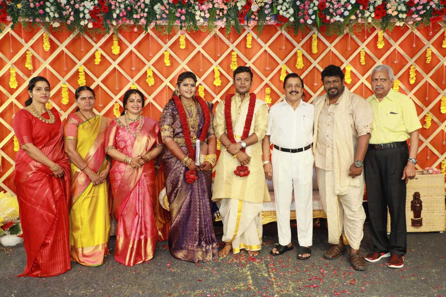 Abinaya Parthiban wedds Naresh Karthik Stills