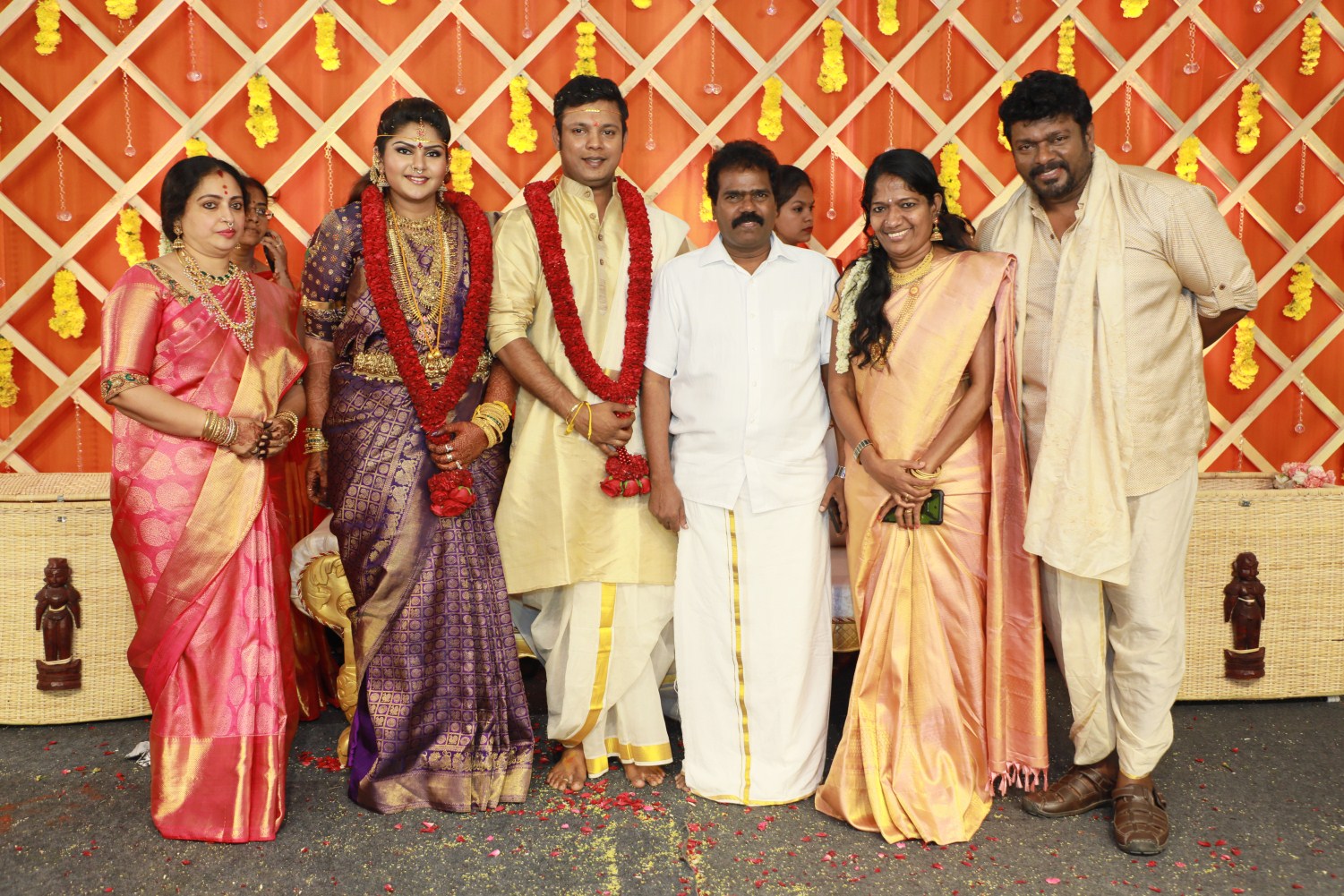 Abinaya Parthiban wedds Naresh Karthik Stills