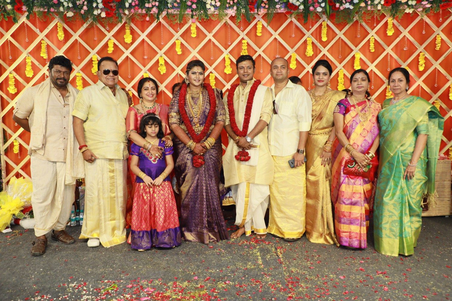 Abinaya Parthiban wedds Naresh Karthik Stills