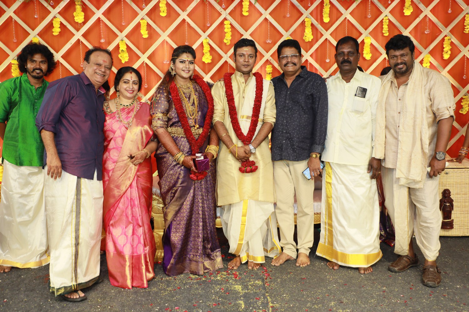 Abinaya Parthiban wedds Naresh Karthik Stills