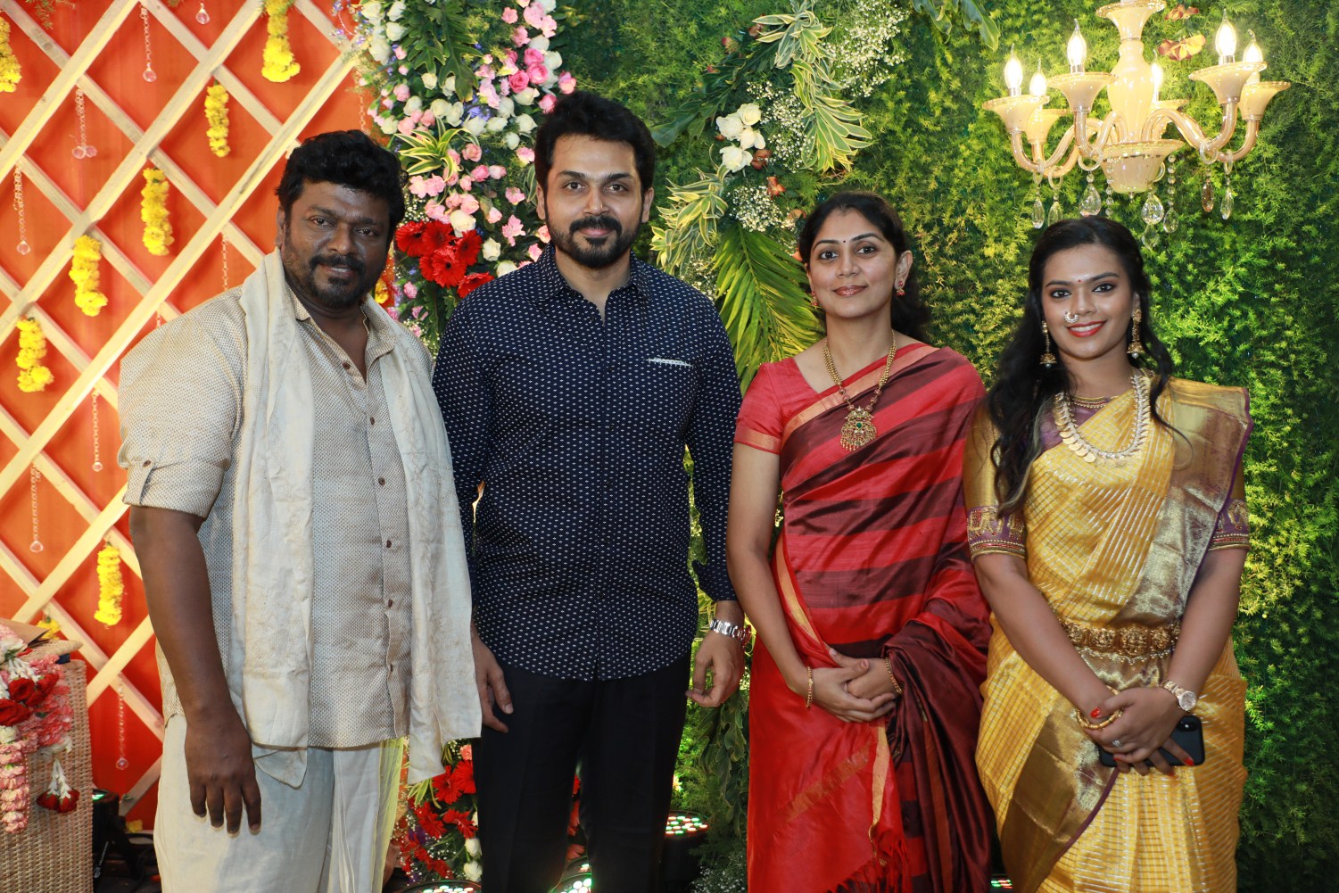 Abinaya Parthiban wedds Naresh Karthik Stills