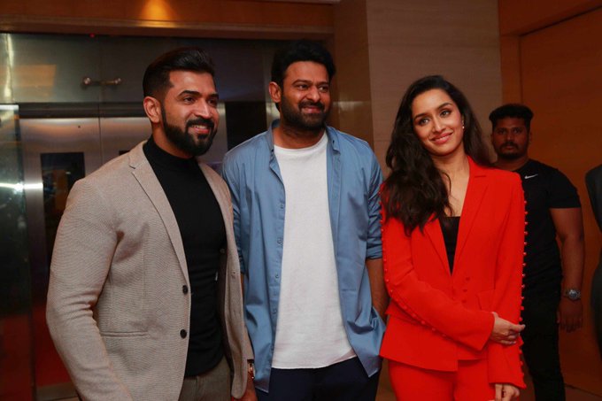 Saaho Press Release Photos.