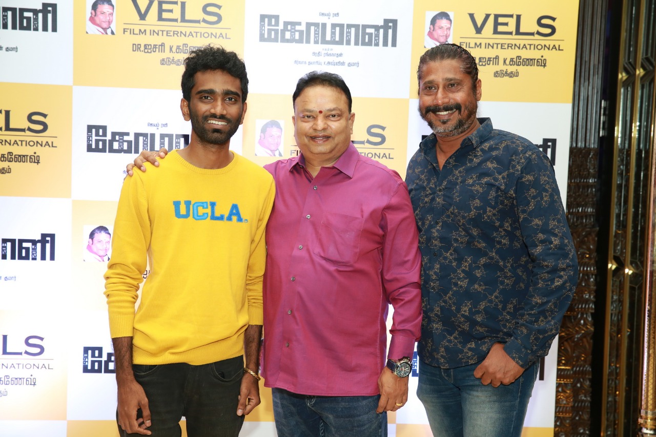 Comali Success Party Press Release Stills.