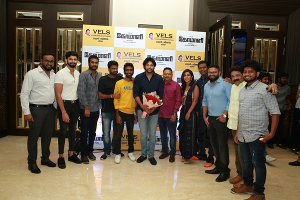Comali Success Party Press Release Stills.