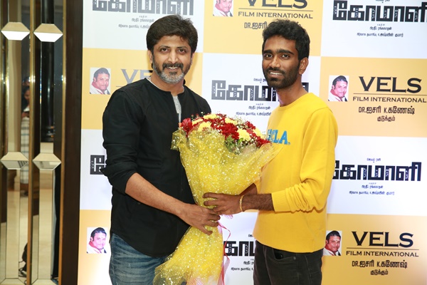 Comali Success Party Press Release Stills.