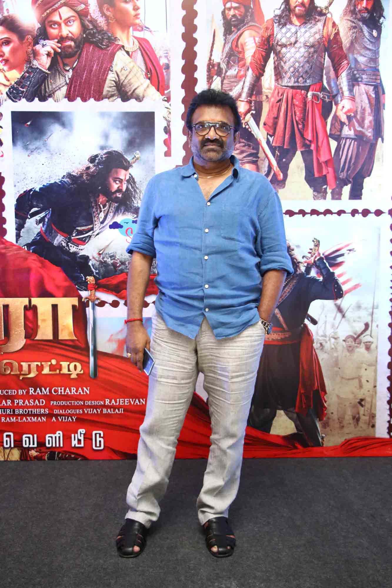 Sye Raa Narasimha Reddy Movie Press Meet Stills.