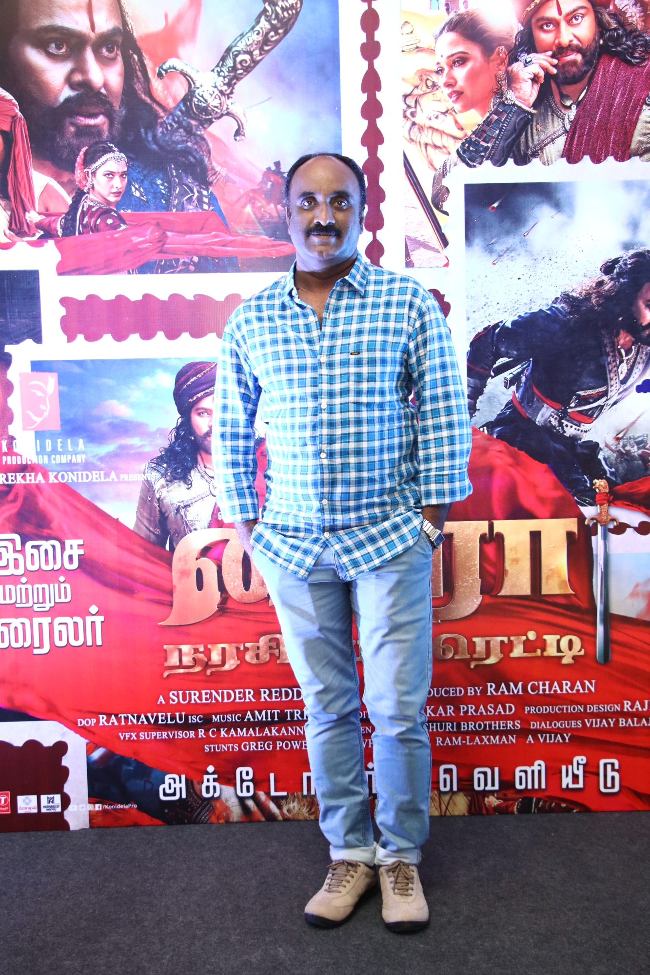 Sye Raa Narasimha Reddy Movie Press Meet Stills.