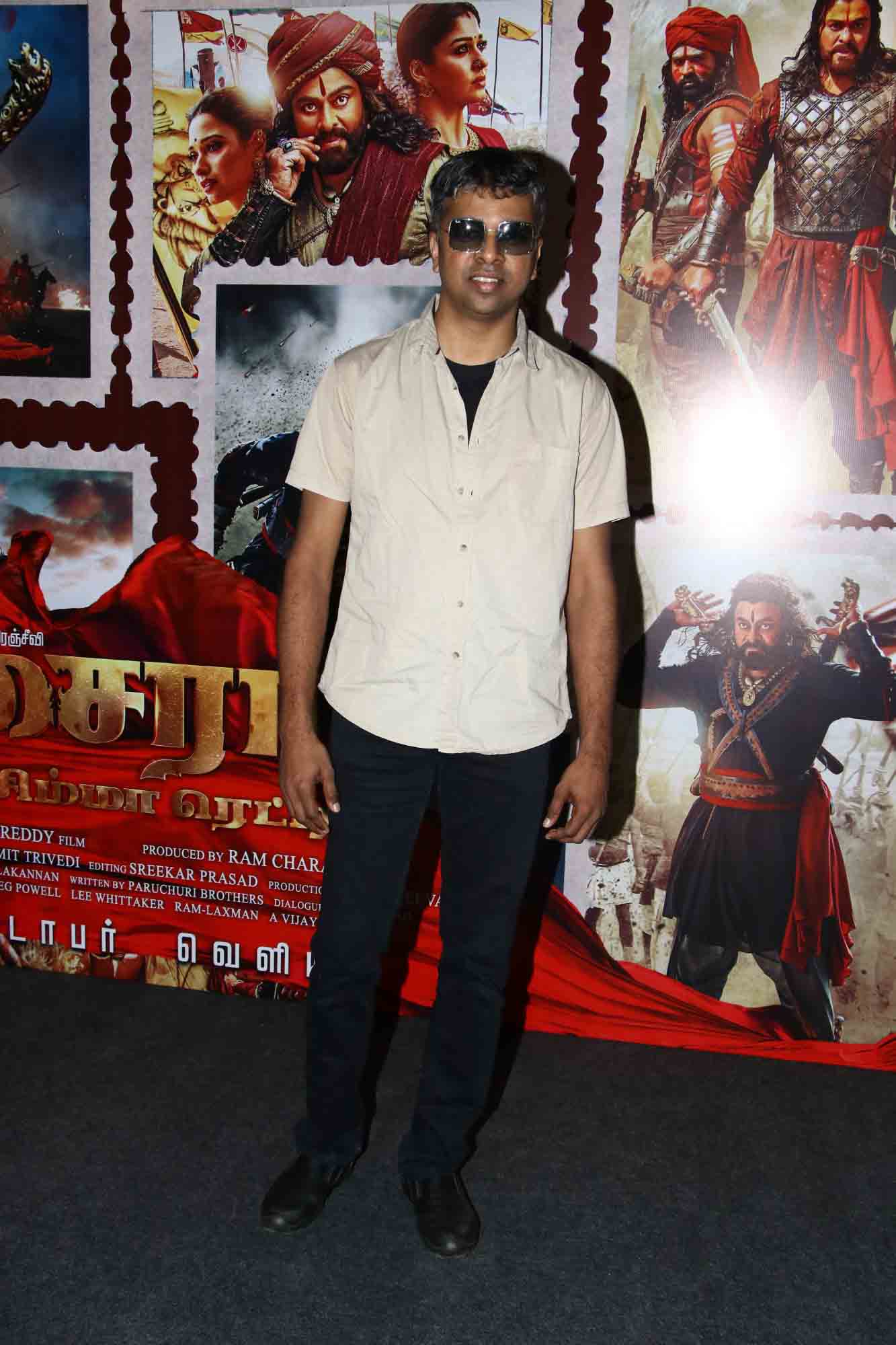 Sye Raa Narasimha Reddy Movie Press Meet Stills.