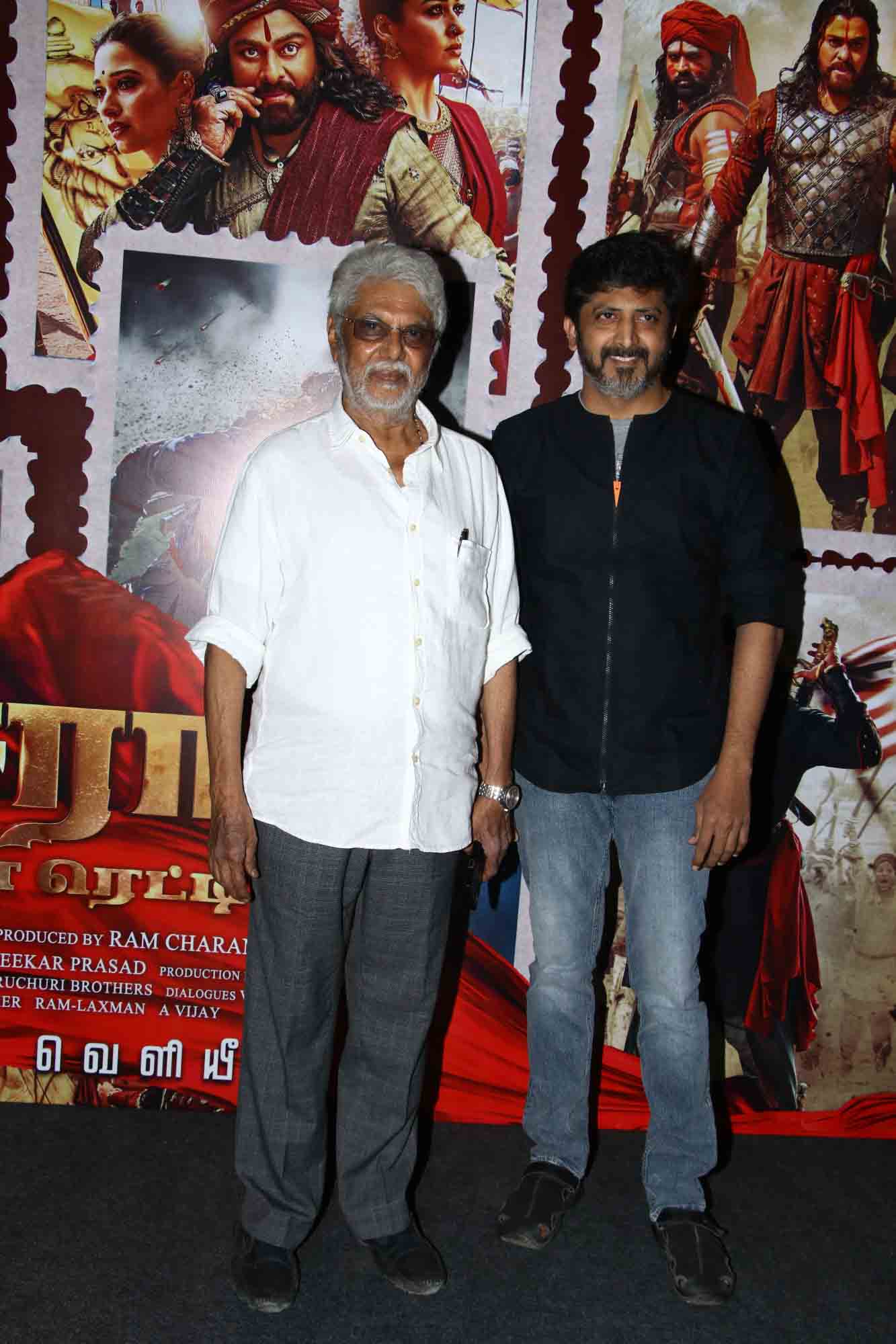 Sye Raa Narasimha Reddy Movie Press Meet Stills.