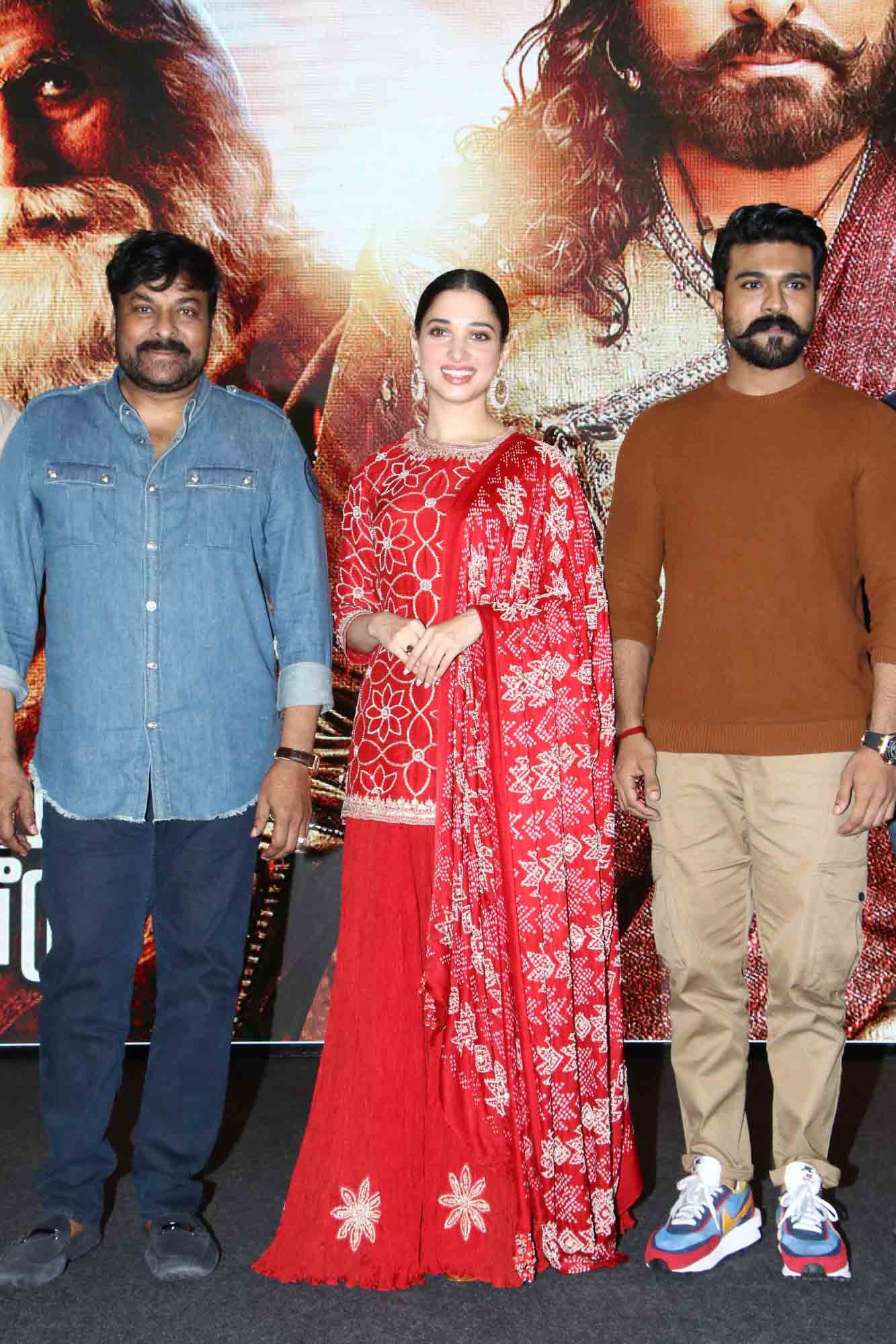Sye Raa Narasimha Reddy Movie Press Meet Stills.