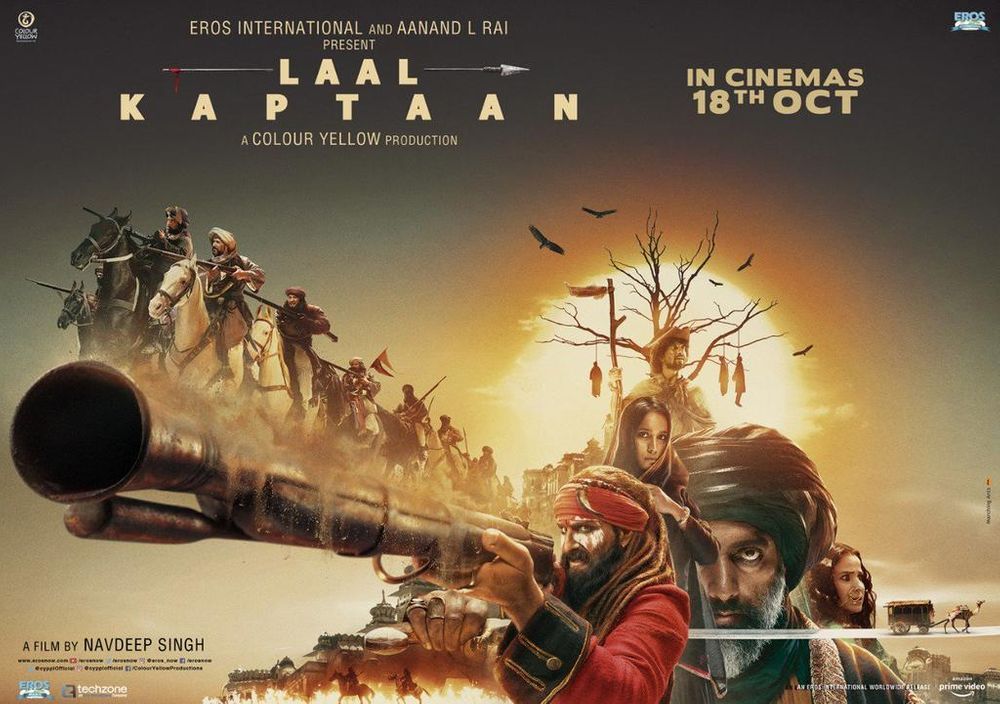 Laal Kaptaan Latest Posters.