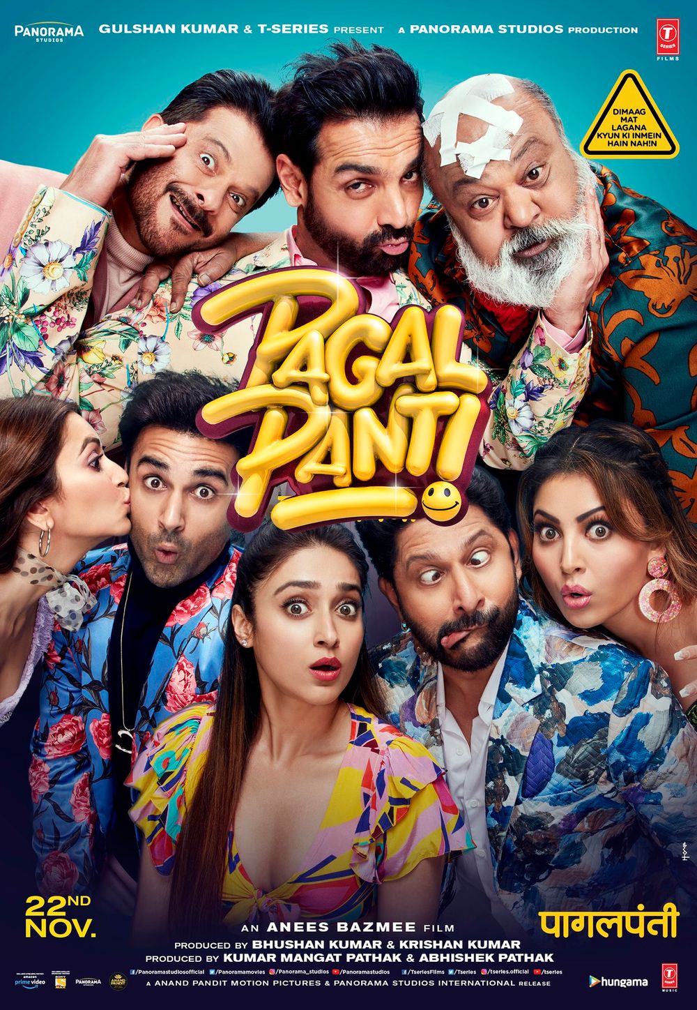 Pagalpanti Latest Posters.